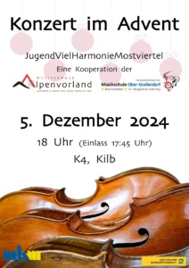 Plakat Streicherkonzert 2024