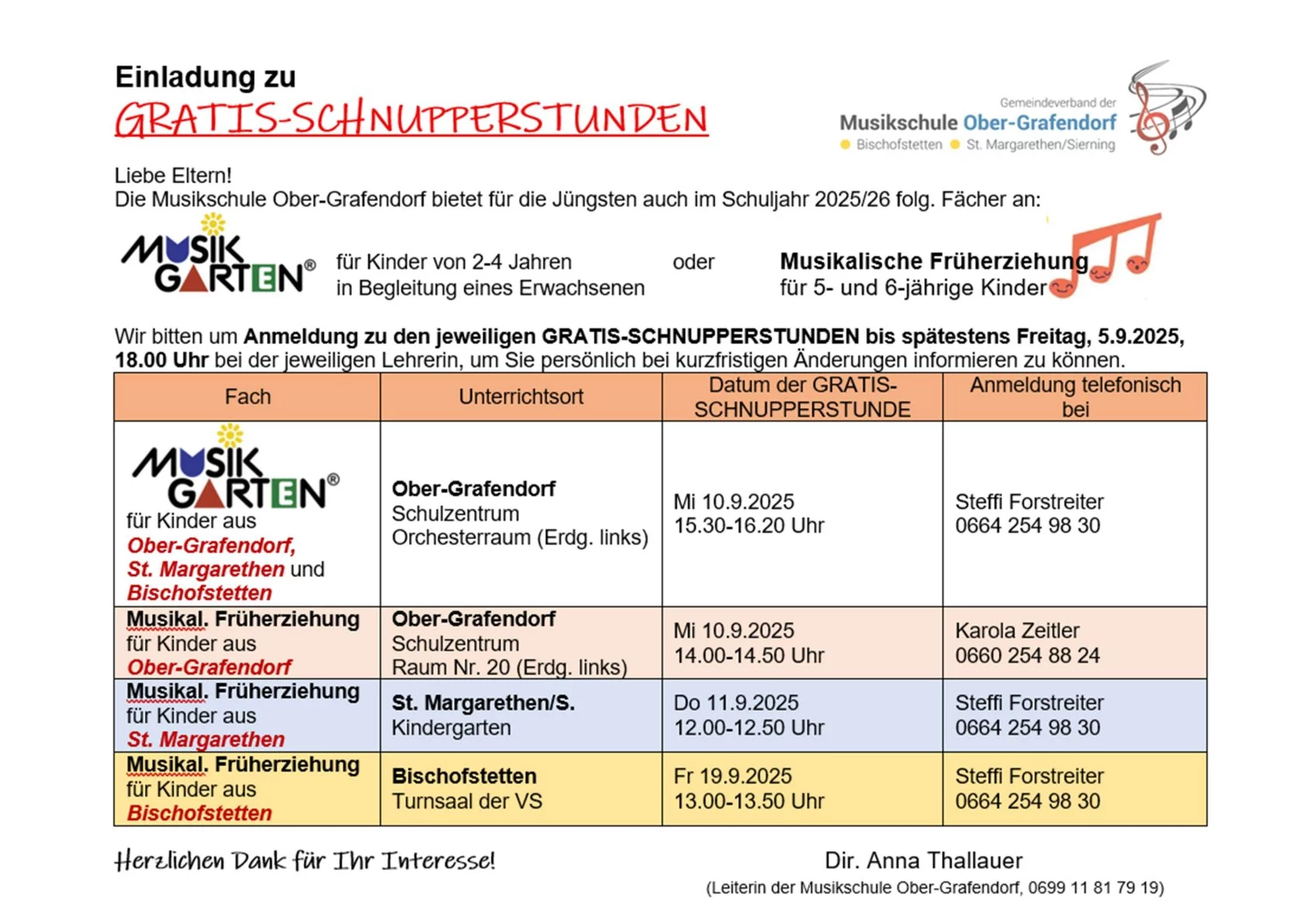 Home 5 Info MFE MUGA Schnupperstunden Anmeldung 09 2025